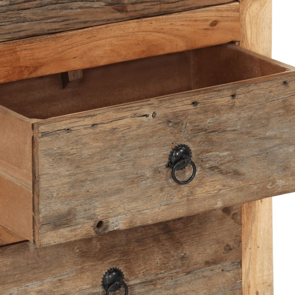 Akazie Beistellschrank Massivholz 55x75 cm