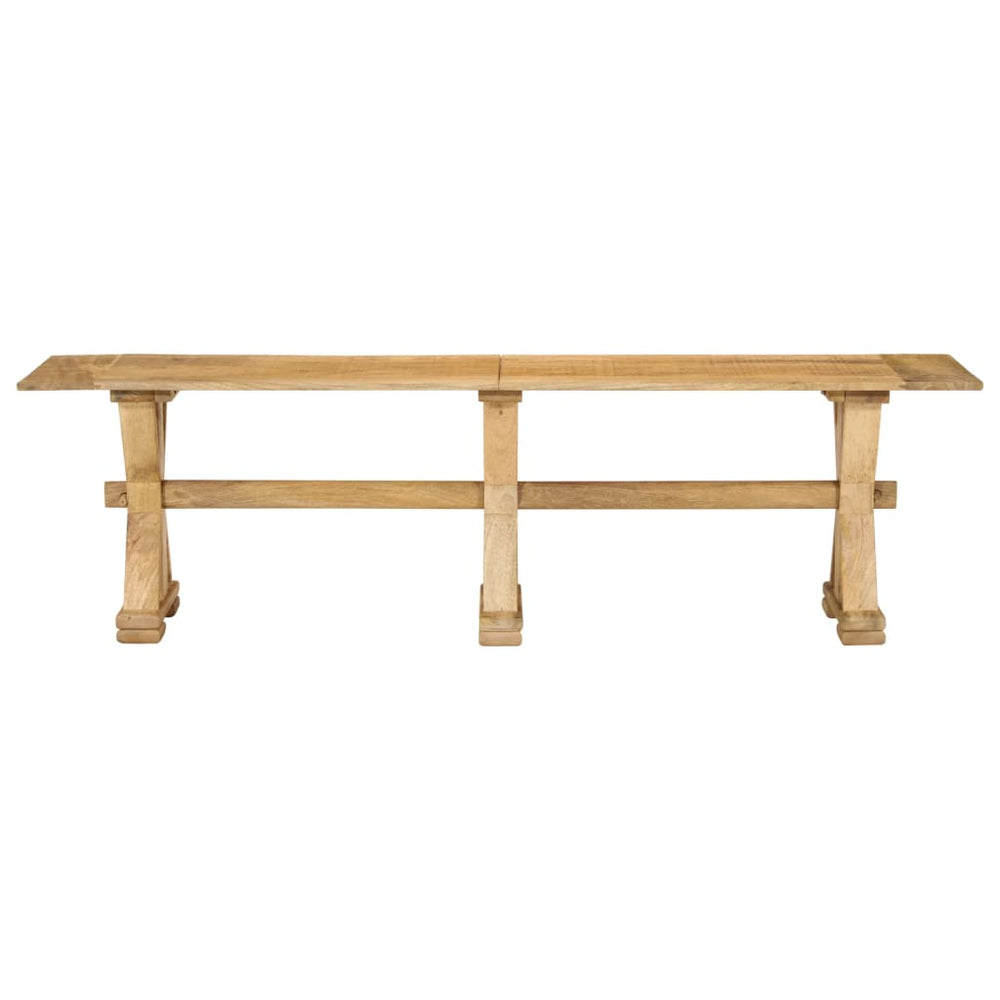 Massivholz Sitzbank Mango 160 cm
