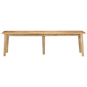 Massivholz Mango Sitzbank, 160 cm