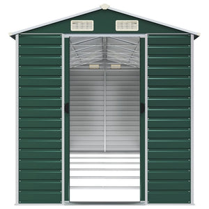 Gerätehaus Grün 191x555x198 cm