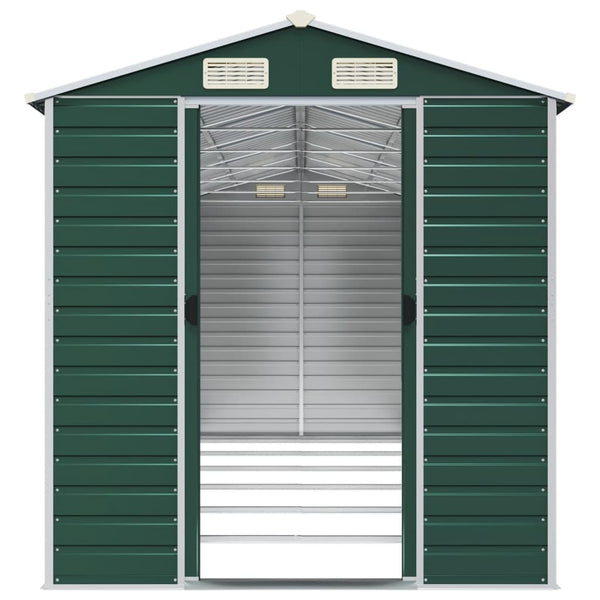 Gerätehaus Grün 191x555x198 cm