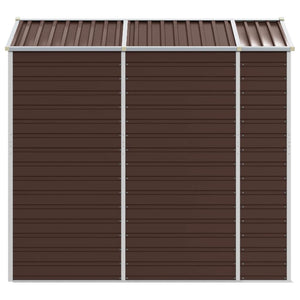 Gartenschuppen Braun 191x215x198cm Stahl