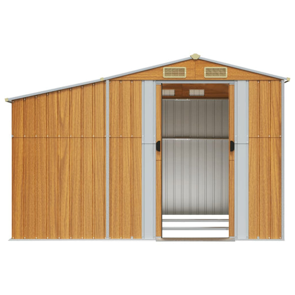 Gerätehaus Hellbraun 277x279x179 cm