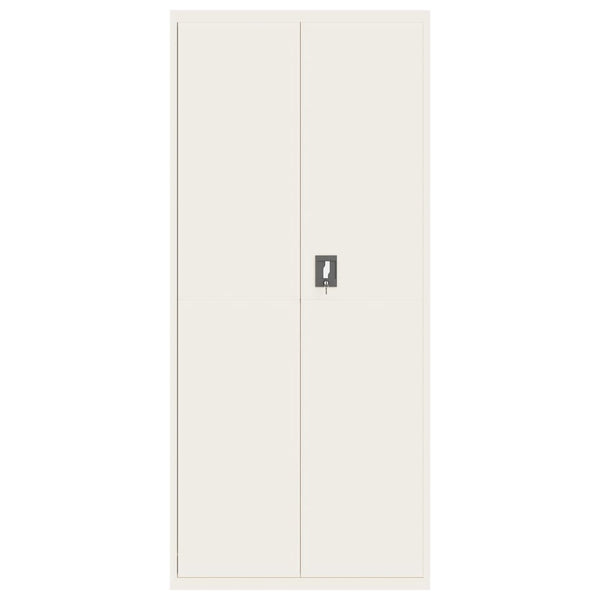Weißer Aktenschrank 90x40x240 cm