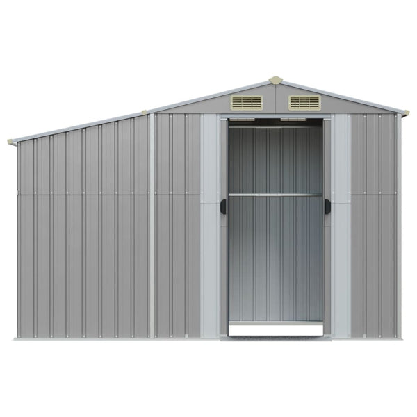 Gerätehaus Grau 277x93x179 cm