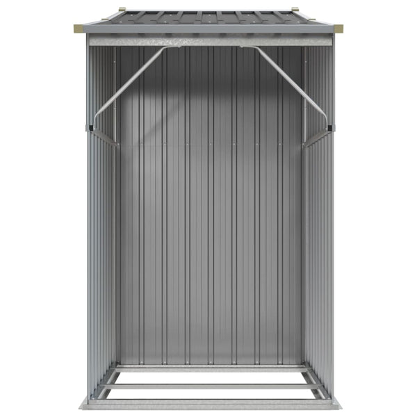 Gerätehaus Grau 277x93x179 cm