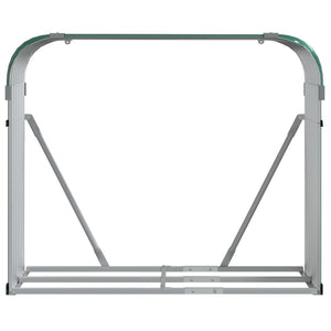 Kaminholzregal Grün Verzinkt 120x45x100cm