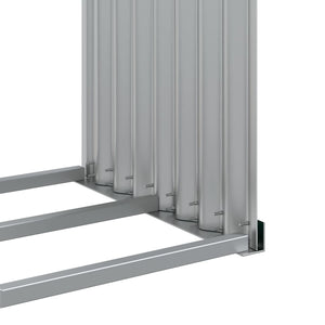 Kaminholzregal Grün Verzinkt 120x45x100cm