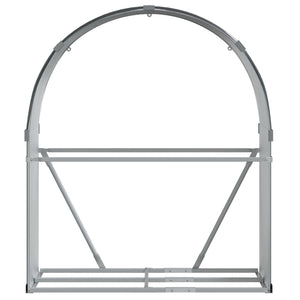 Brennholzregal Anthrazit 120x45x140cm