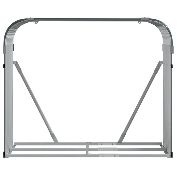 Brennholzkorb Anthrazit 120x45x100cm