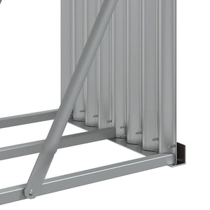 Kaminholzregal Anthrazit 180 cm