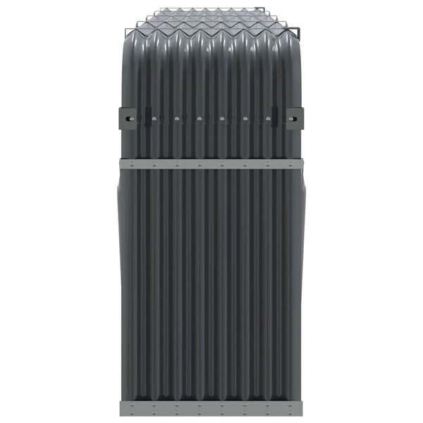 Kaminholzregal Anthrazit 300 cm