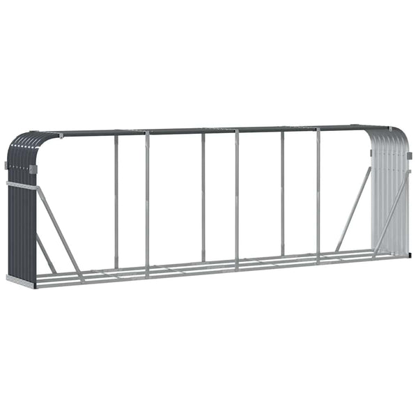 Kaminholzregal Anthrazit 300 cm