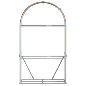Kaminholzregal Holzoptik 120x45x210 cm