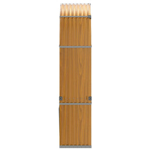 Kaminholzregal Holzoptik 120x45x210 cm