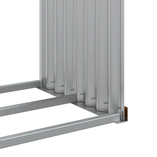 Kaminholzregal Holzoptik 120x45x210 cm