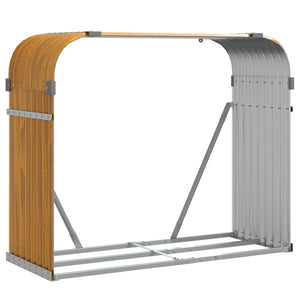 Kaminholzregal Holzoptik 120x45x100cm