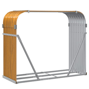 Kaminholzregal Holzoptik 120x45x100cm
