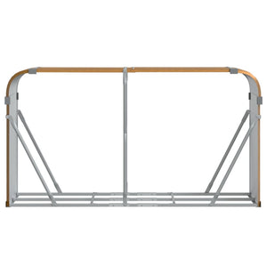 Kaminholzregal Holzoptik Verzinkt 180cm