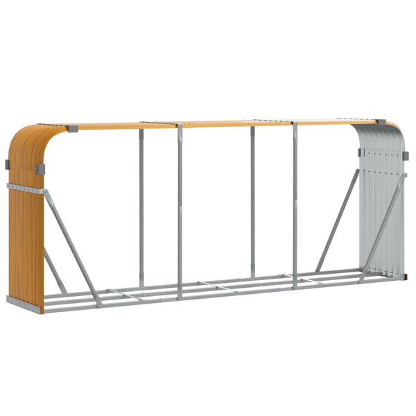 Kaminholzregal Holzoptik 234 cm