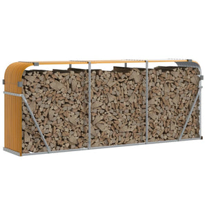 Kaminholzregal Holzoptik 234 cm