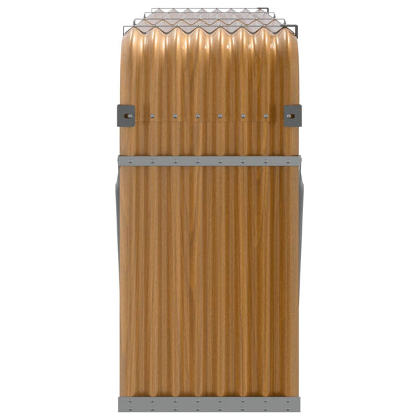 Kaminholzregal Holzoptik 234 cm