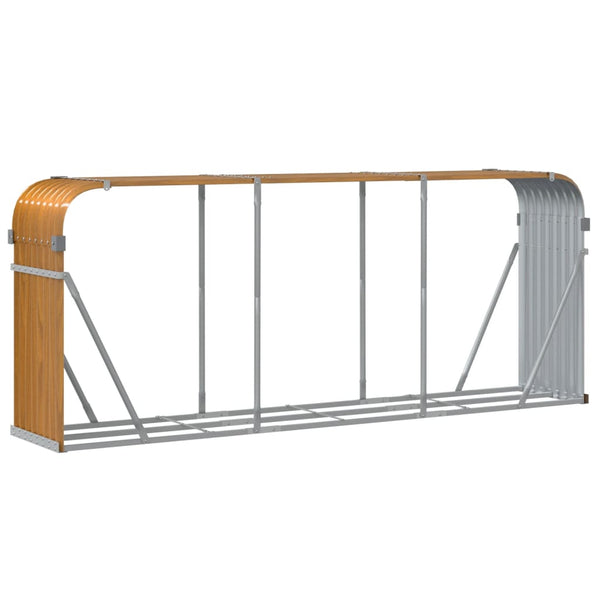 Kaminholzregal Holzoptik 234 cm