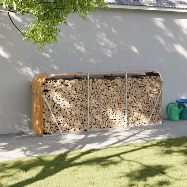 Kaminholzregal Holzoptik 234 cm