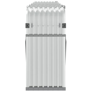 Kaminholzregal Silber Verzinkt 300 cm