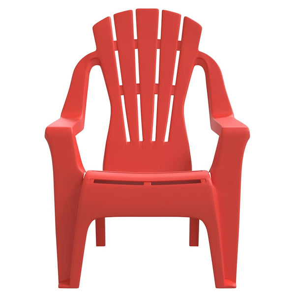 Kinder Gartenstühle Rot, 2er Set