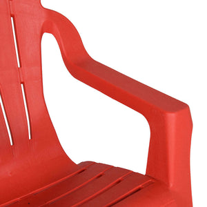 Kinder Gartenstühle Rot, 2er Set