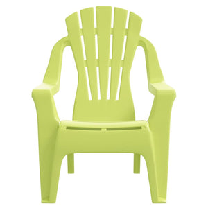 Grüne Gartenstühle für Kinder, 2er Set