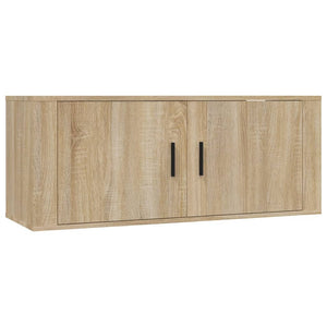 TV-Wandschränke Sonoma-Eiche, 2er-Set