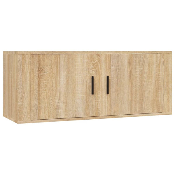 3-tlg. TV-Schrank-Set Sonoma-Eiche Holzwerkstoff