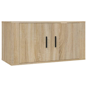 4-tlg. TV-Schrank-Set Sonoma-Eiche Holzwerkstoff