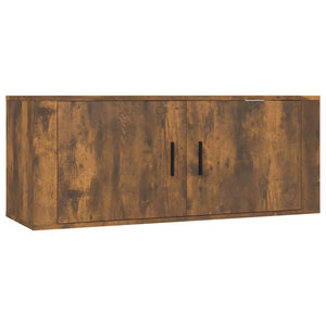 2-tlg. TV-Schrank-Set Räuchereiche
