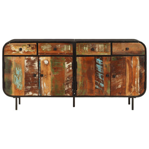 Sideboard Altholz & Metall 140x35x70 cm