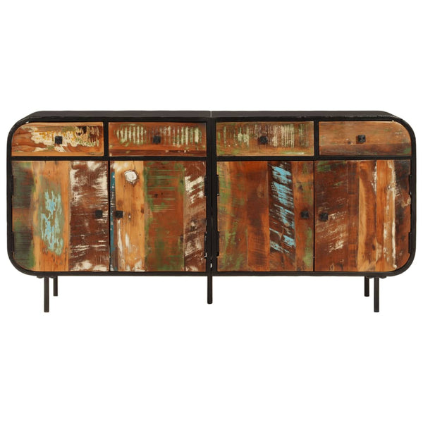 Sideboard Altholz & Metall 140x35x70 cm