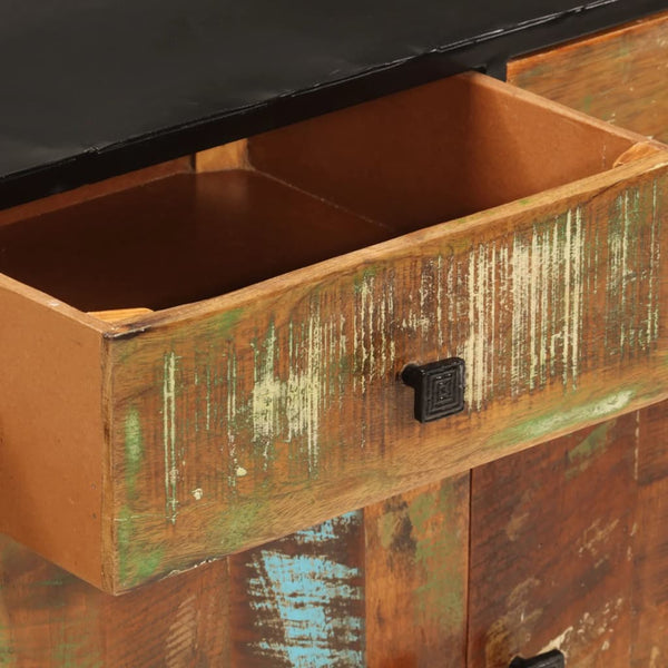 Sideboard Altholz & Metall 140x35x70 cm