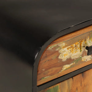 Sideboard Altholz & Metall 140x35x70 cm