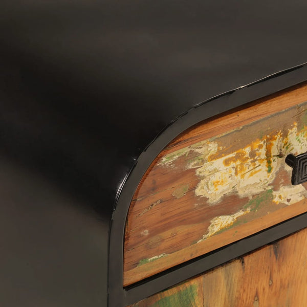 Sideboard Altholz & Metall 140x35x70 cm