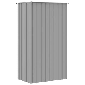 Voliere Grau 115x78x200 cm Verzinkter Stahl