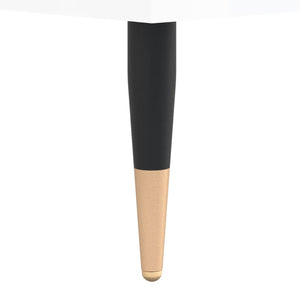vidaXL Tables de chevet 2 pcs Blanc brillant 40x30x50 cm Bois d'ingénierie