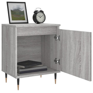 Nachttisch Grau Sonoma 40x30x50 cm