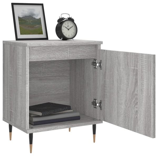 Nachttisch Grau Sonoma 40x30x50 cm