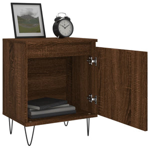 Nachttisch Braun Eichenoptik 40x30x50 cm