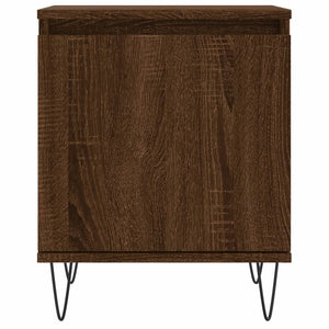 Nachttisch Braun Eichenoptik 40x30x50 cm