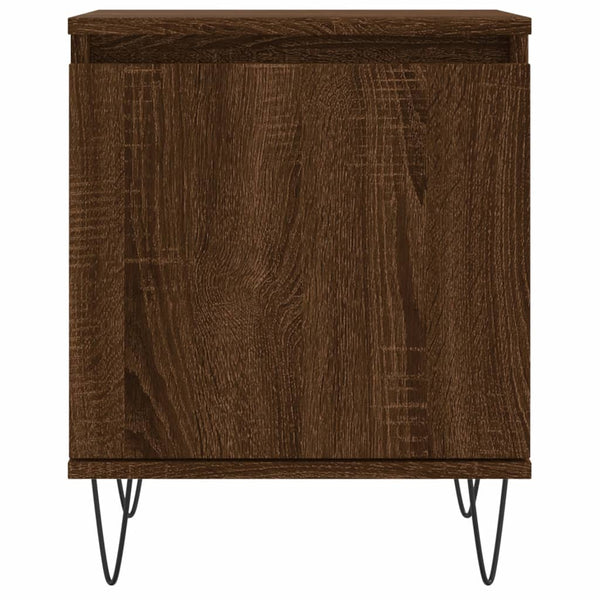 Nachttisch Braun Eichenoptik 40x30x50 cm