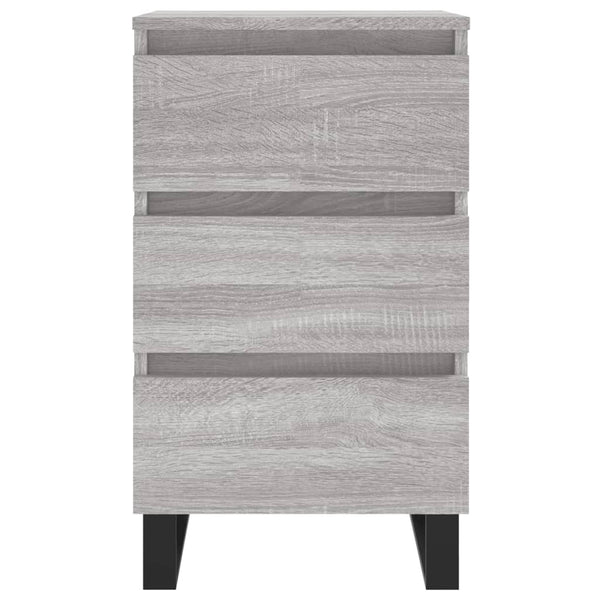 Nachttische Grau Sonoma 2er Set