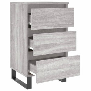 Nachttische Grau Sonoma 2er Set